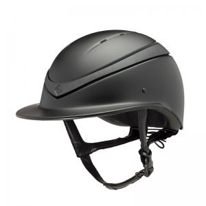 Charles Owen Ridhjälm Luna Wide Peak Svart/Matt