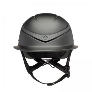 Charles Owen Ridhjälm Luna Wide Peak Svart/Matt