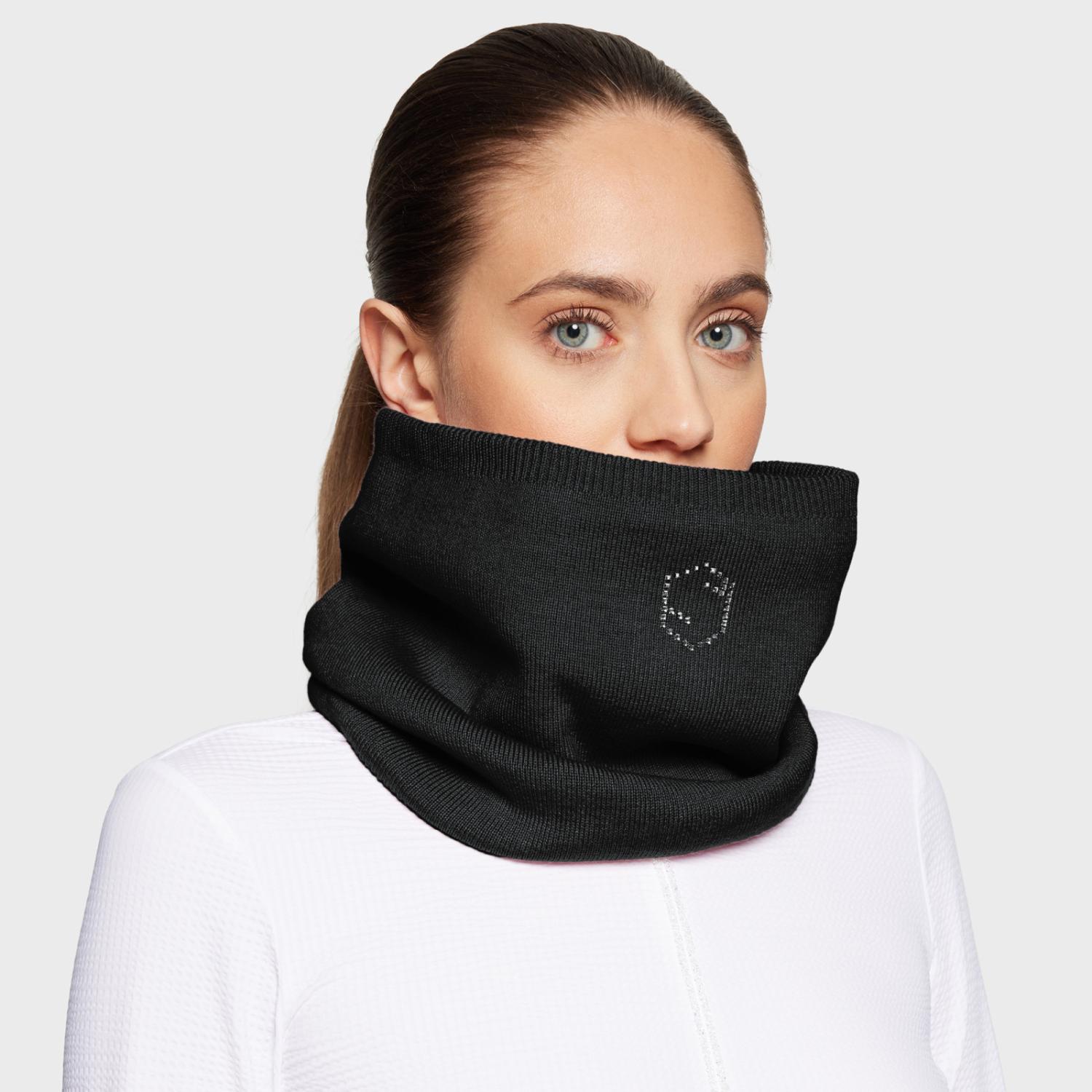 Samshield Neck Warmer/Halsduk Crystal Square Black