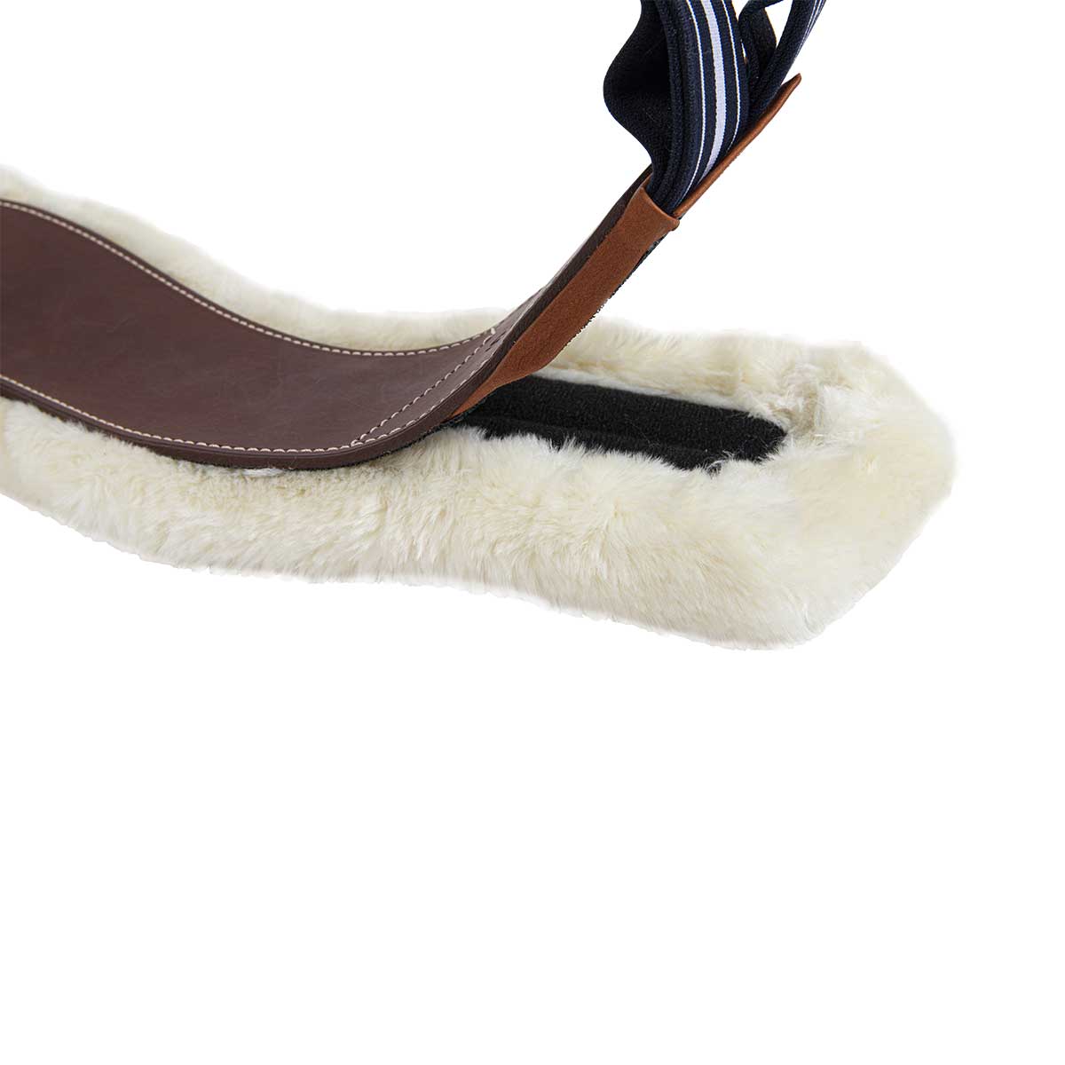 Antares Klassisk Sadelgjord Komplett Läderdel/Fårskinn