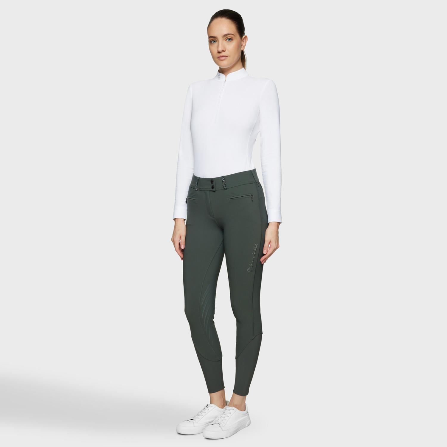 Samshield Clara Premium Riding Breeches KN Dark Forest