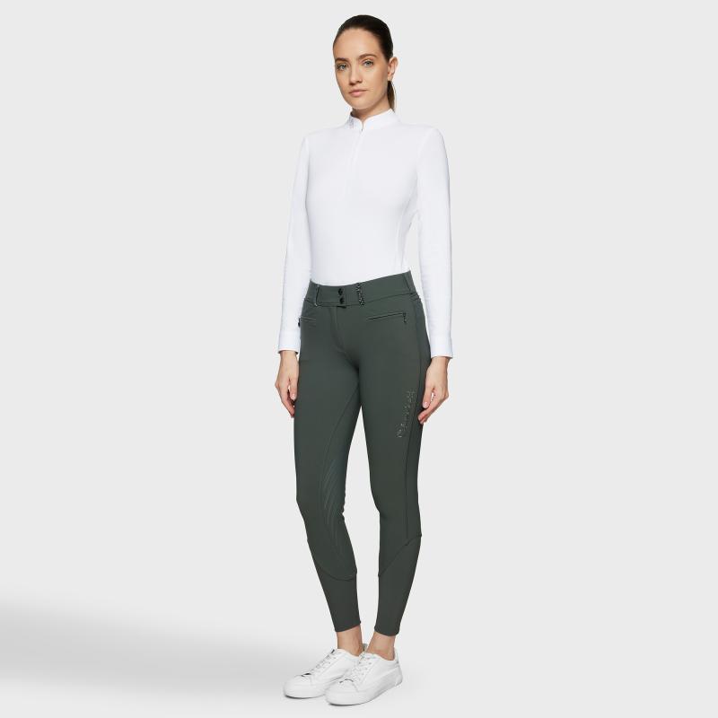 Samshield Clara Premium Riding Breeches KN Dark Forest