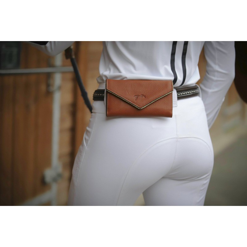 Penelope Phone pocket Classic Cognac