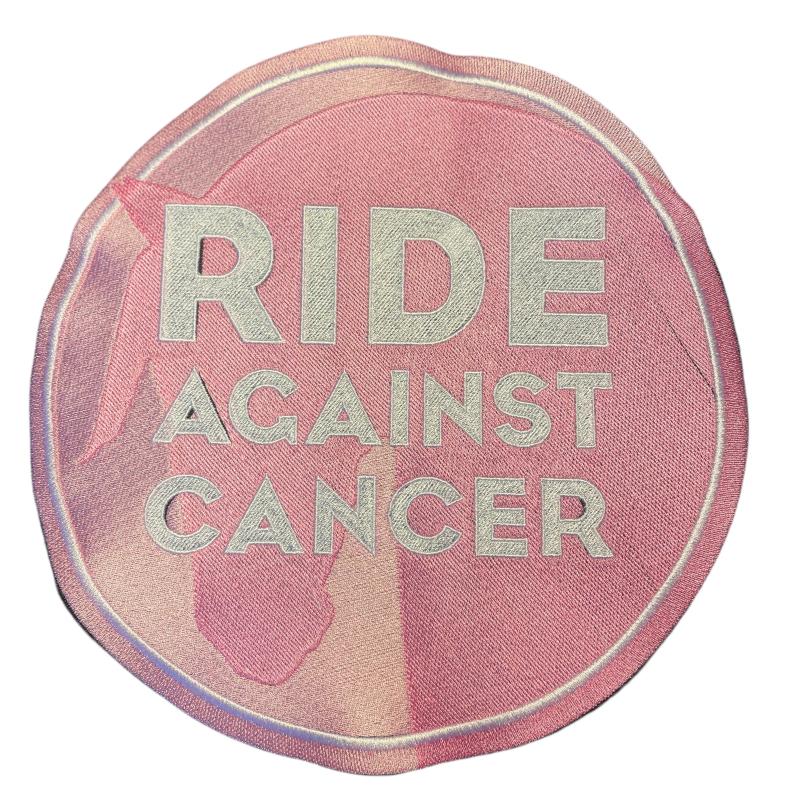 Ride Against Cancer Brodyrplatta Stor