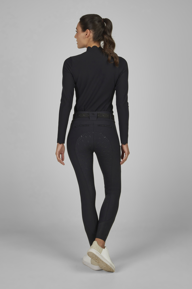 Pikeur Selection Laure Highwaist Ridbyxor Fullgrip 3035 Black