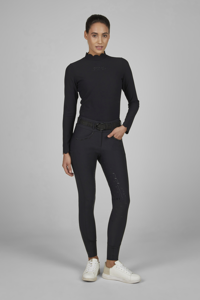 Pikeur Selection Laure Highwaist Ridbyxor Fullgrip 3035 Black