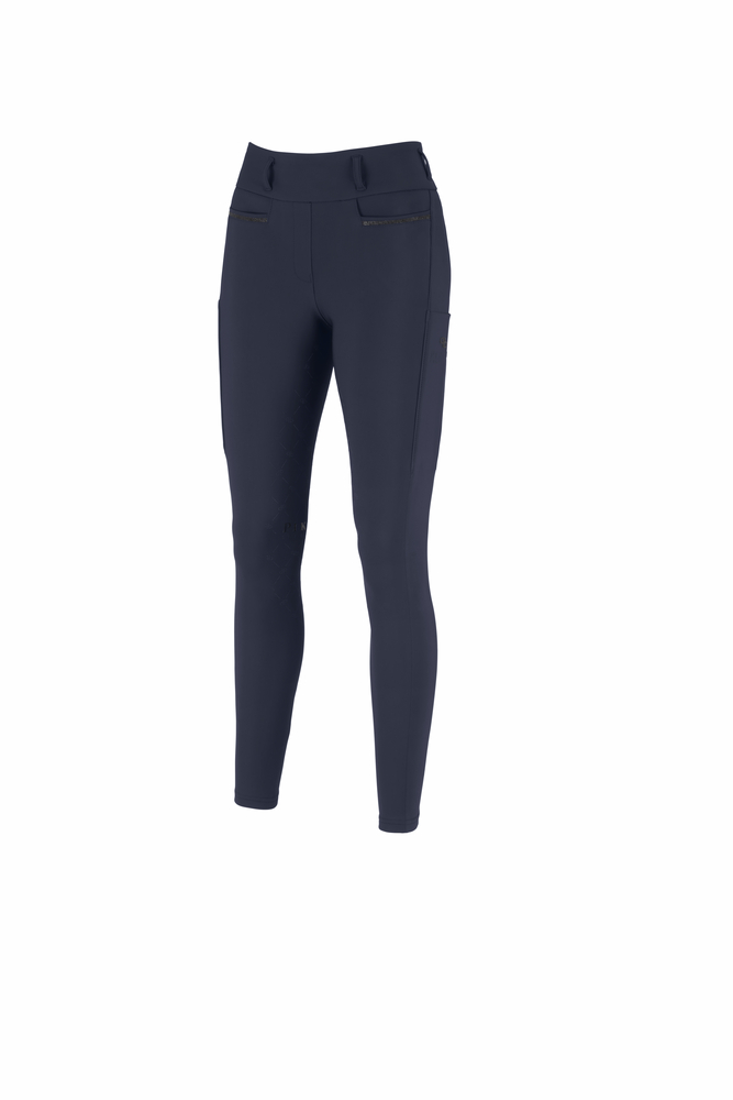 Pikeur Selection Linett Fullgrip Highwaist Vinterridbyxor 6555 Nightblue