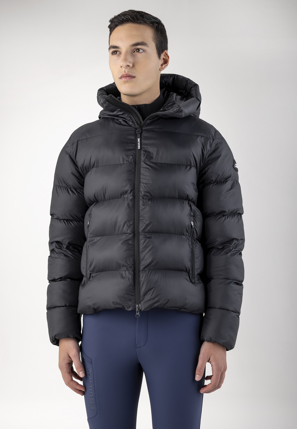 Equiline Curt Bomber Jacket Unisex Black