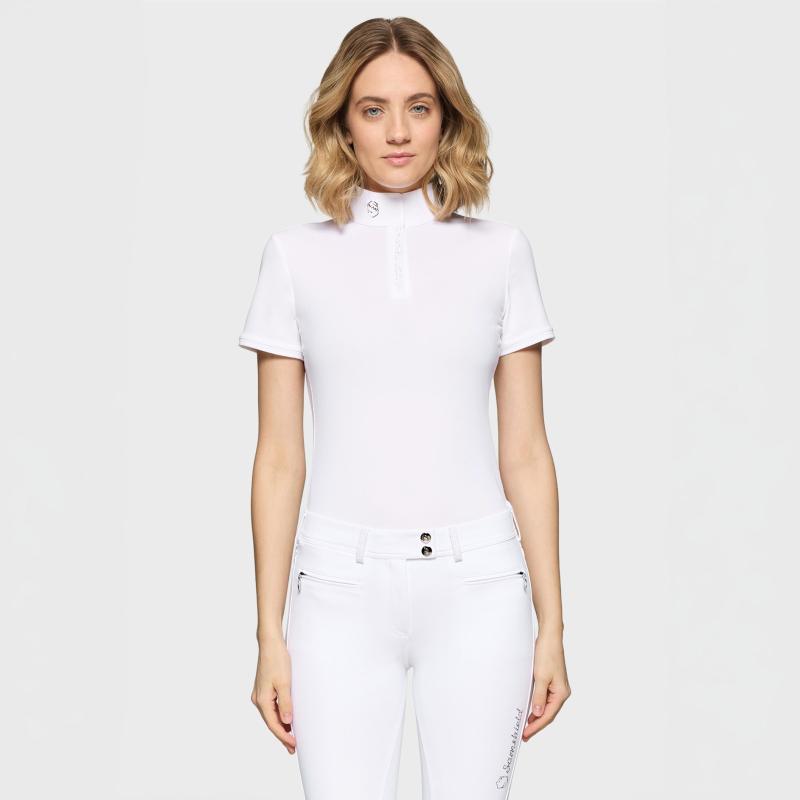 Samshield Roxy Premium Tävlingstopp Kortärmad Vit