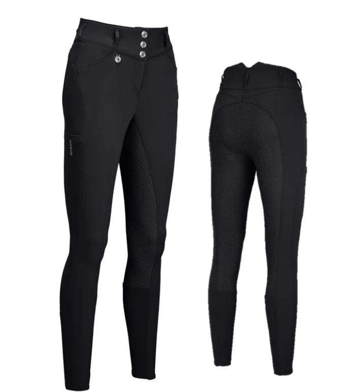 Pikeur Highwaist Ridbyxor Fullgrip Svart 40