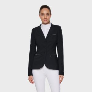 Samshield SS25 Victorine Crystal Fabric Kavaj Svart