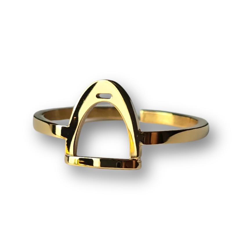 Odelberg Jewlery Stirrup Ring Guld