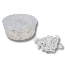 Hansbo Sport Flätningsband i silikon/gummi i plastburk 500st