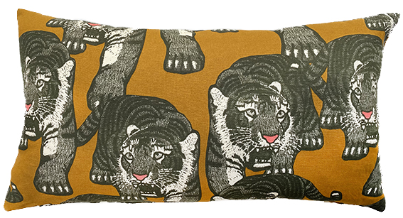Studio Lisa bengtsson pattern design tiger pillow 40x70 love