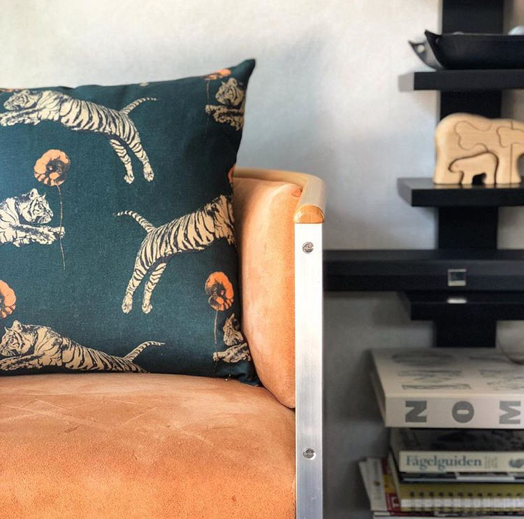 Studio Lisa Bengtsson design pattern pillow tiger 50x50