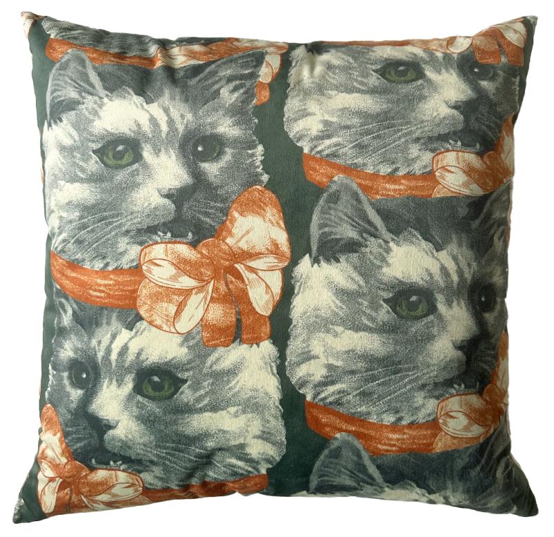 Crazy Cat Lady Cushion cover 48x48cm Velvet