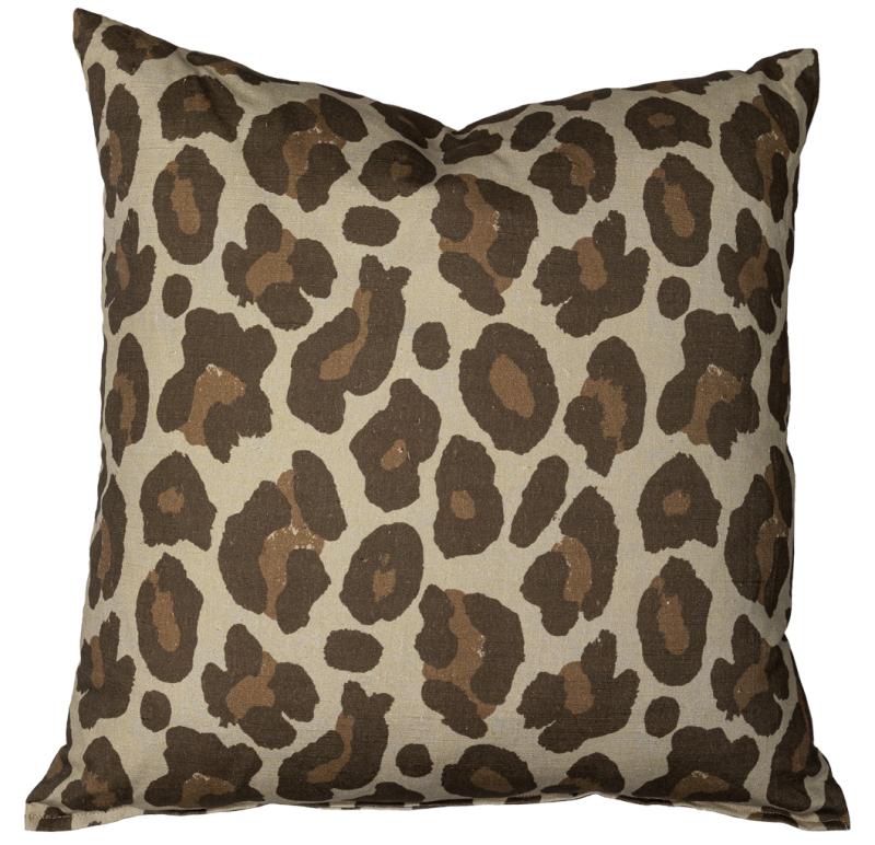 Studio Lisa bengtsson mönstrad design kudde leopard 50x50