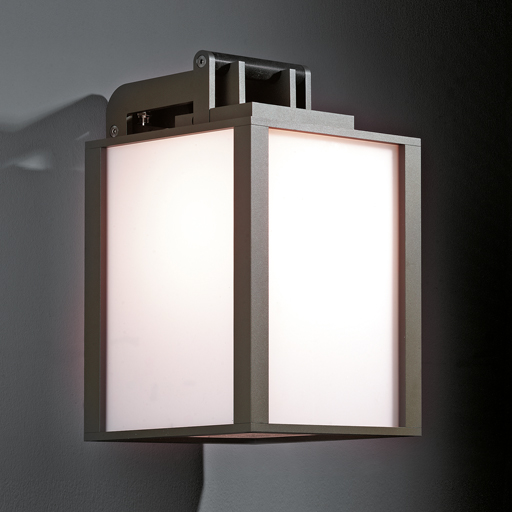 Modular Kabaz wall IP44 LED 2700K black struc