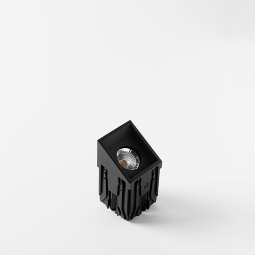 Modular Qbini asy LED 3000K medium GE gold