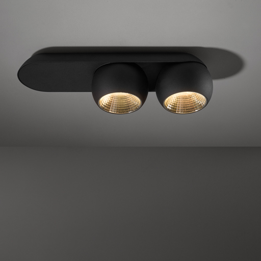 Modular Marbul 2x LED 3000K dali GI white struc