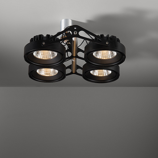 Modular Nomad 111 4x LED 4000K flood GE white struc