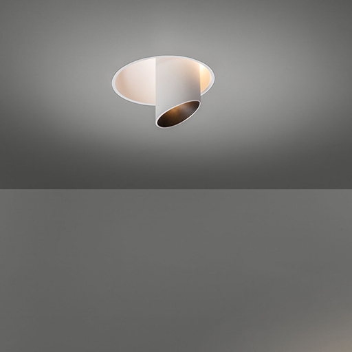 Modular Hollow 115 trimless LED 3000K lens medium GE black struc - black struc