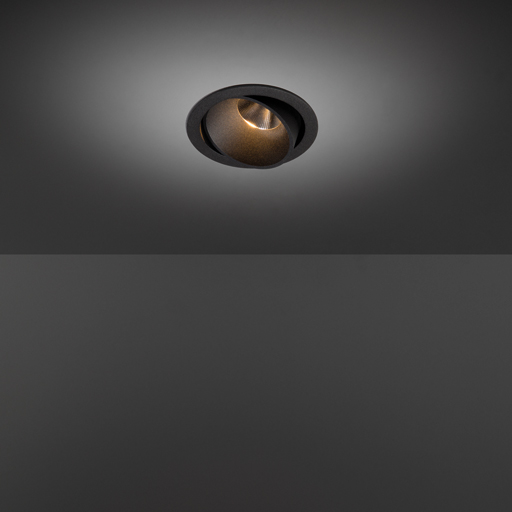 Modular Smart lotis 115 adjustable LED 2700K spot GE black struc