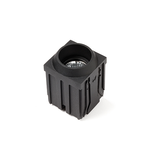 Modular Qbini round tapered LED 4000K medium GE white struc
