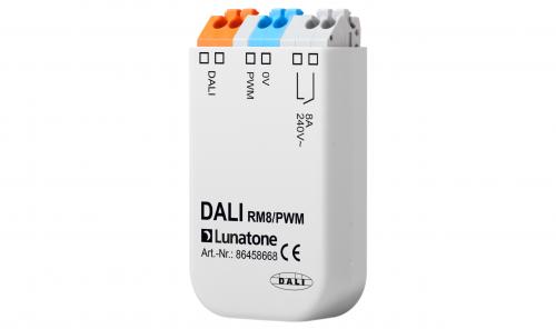 Lunatone DALI Analogaktor PWM 1-kan RM8 0-10V