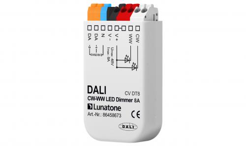 Lunatone DALI DT8 Tunable W 12-48V LED-Dimmer 8A