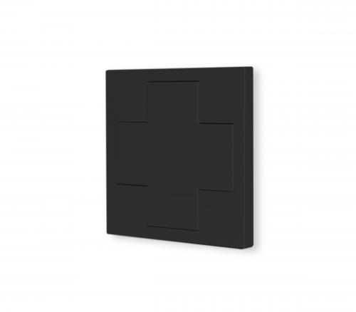 Lunatone DALI Knapp Kryss Svart