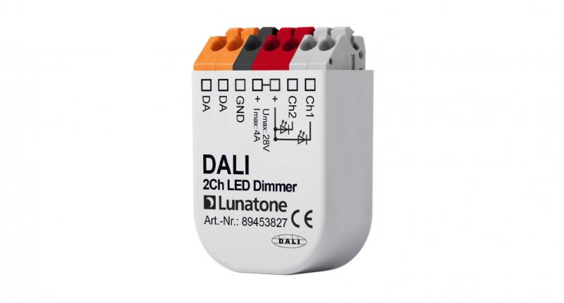 Lunatone DALI 2-k 12-48V LED-Dimmer 4A