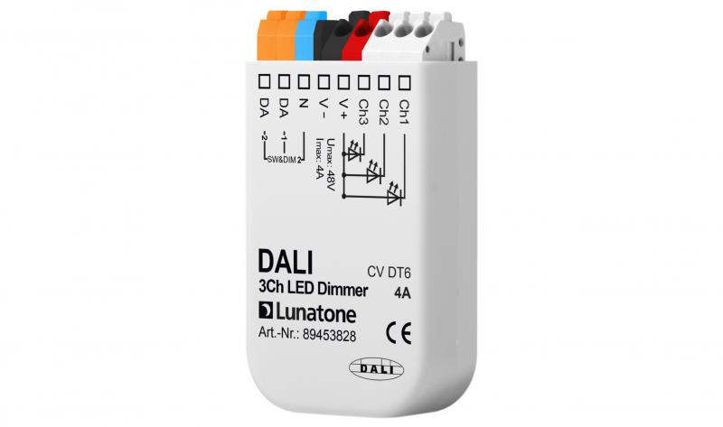 Lunatone DALI 3-k 12-48V LED-Dimmer 4A