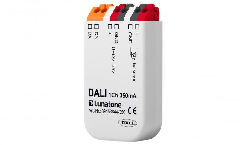 Lunatone DALI 1-k 12-48V CC 700mA LED-Dimmer Dosa