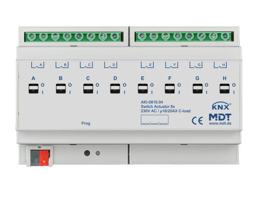 MDT Brytaktor 8-kan AKI C-last 16/20A