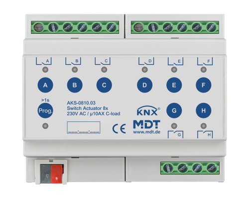 MDT Brytaktor 8-kan AKS Standard 10A