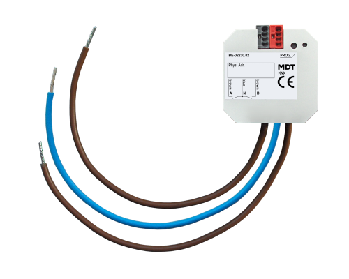 MDT Tryckknappsgränssnitt 2-kan 230V