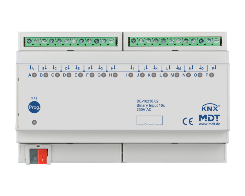 MDT Binäringång 16-kan 230VAC