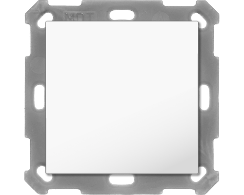MDT Push Button Lite 55 Basic 2-kn Neut Vit blank