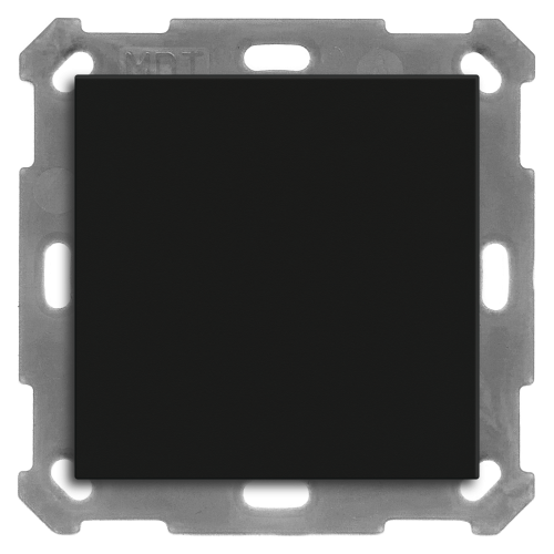 MDT Push Button Lite 55 Basic 2-kn Neut Svart matt
