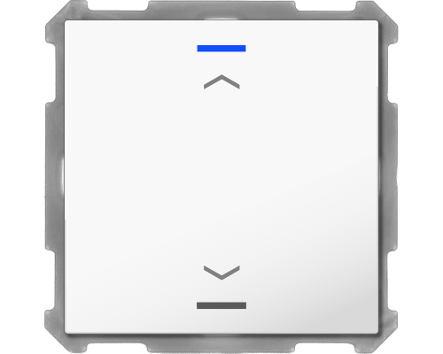 MDT Push Button Lite 63 2-kn Jalusi Vit blank