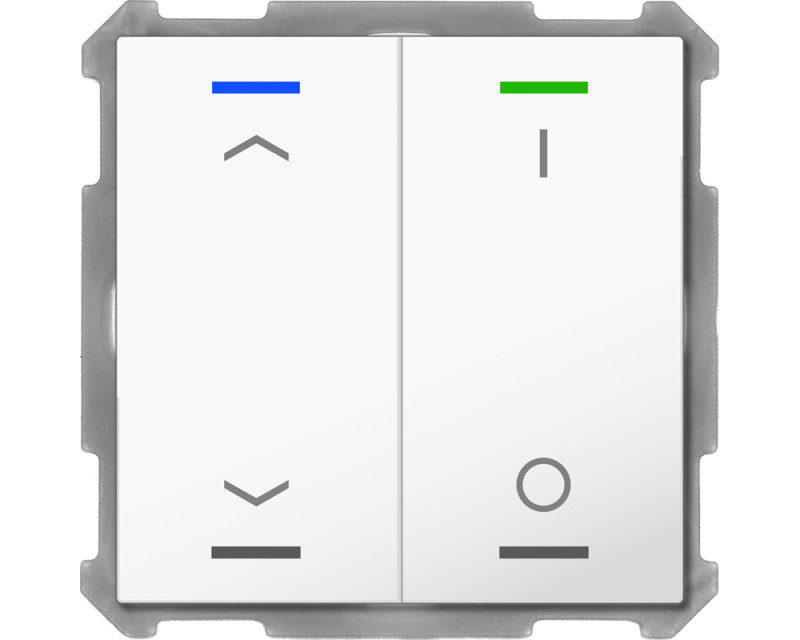 MDT Push Button Lite 63 4-kn U/N + I/O Vit