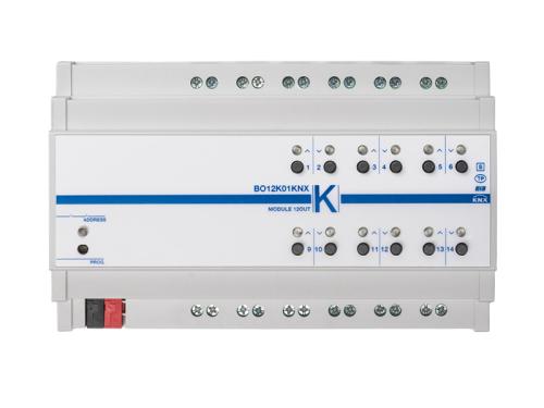 eelectron KNX Brytaktor 12-kan / 6-kan Jalusi K-series