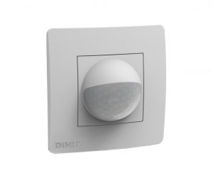 DINUY Närvarodetektor Vägg Infälld 8m + Temp