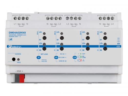 eelectron KNX Dimmeraktor 4-kan 300W/100W LED