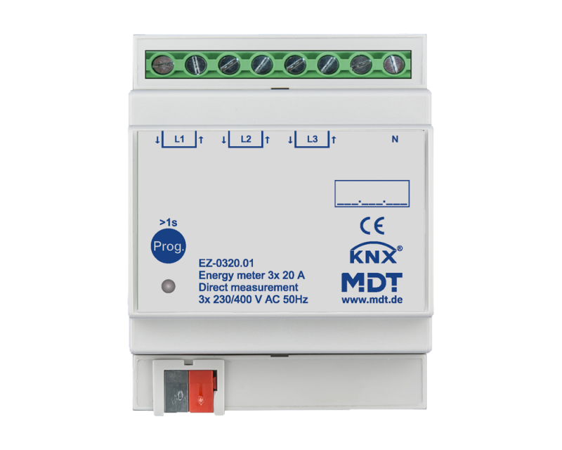 MDT Energimätare KNX 3-fas 20A Direktmätning
