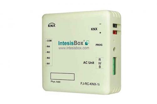 IntesisBox KNX/Fujitstu AC GW VRF (RAC,VRF) + 4IN