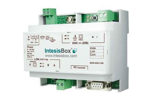 IntesisBox KNX/LonWorks GW 500 datap. / 128 enh