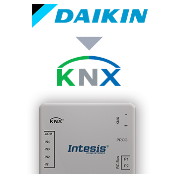 IntesisBox KNX/Daikin AC GW SKY VRV (PAC,VRF) +4IN