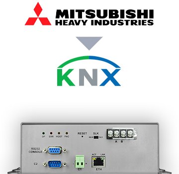 IntesisBox KNX/Mitsub. HI AC GW (VRF) 48 enh